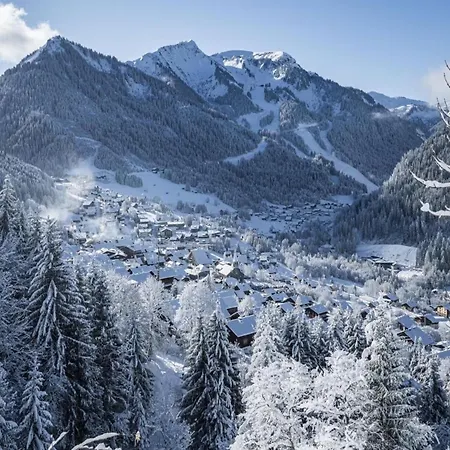 In With Private Terrace Appartement Châtel